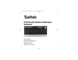 Saitek Slimline Multimedia Keyboard Bedienungsanleitung