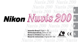 Nikon Compact Nuvis 200 Bedienungsanleitung