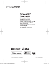 Kenwood DPX405BT Bedienungsanleitung