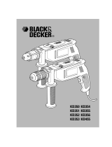 Black & Decker kd 355 k Bedienungsanleitung