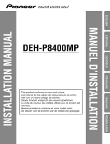 Pioneer DEH-P8400MP Bedienungsanleitung