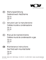Wolf TGB-60 Maintenance Instructions Manual