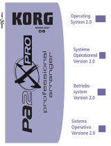 Korg Pa2X Pro Benutzerhandbuch
