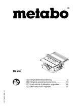 Metabo TS 250 Bedienungsanleitung
