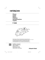 Hitachi F-30A Benutzerhandbuch