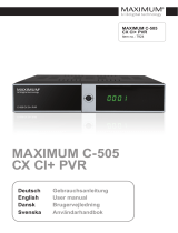 Maximum C-505 Benutzerhandbuch