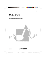 Casio MA-150 Bedienungsanleitung