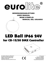 EuroLite LED Ball for CB-12 DMX Controller Benutzerhandbuch