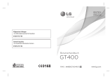 LG GT400.AVDRBK Benutzerhandbuch