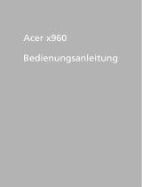 Acer X960 Benutzerhandbuch