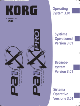 Korg Pa1X Pro Benutzerhandbuch