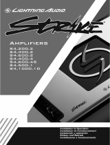 Lightning Audio Strike S4.600.2 Installation & Operation Manual