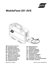 ESAB MobileFeed 201 AVS Benutzerhandbuch