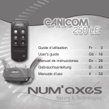 Num'axes CANICOM 250 LE Benutzerhandbuch