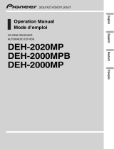 Pioneer DEH-2020MP Benutzerhandbuch