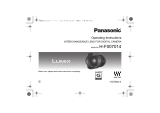 Panasonic HF007014E Bedienungsanleitung