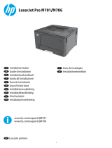 HP LaserJet Pro M701 series Installationsanleitung