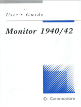 Commodore 1940 Benutzerhandbuch