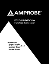 Amprobe FG2C-UA & FG3C-UA Function Generators Benutzerhandbuch