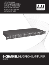 LD Systems LDHPA6 Benutzerhandbuch