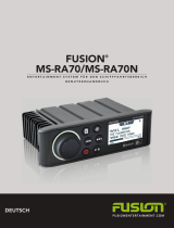Fusion MS-RA70N Bedienungsanleitung