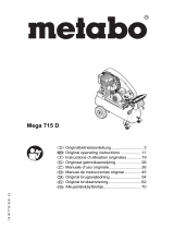 Metabo Mega 715 D Bedienungsanleitung
