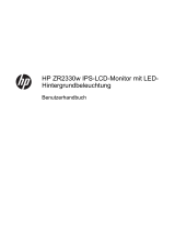 HP ZR2330w 23-inch IPS LED Backlit Monitor Benutzerhandbuch