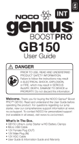 NOCO BOOST PRO GB150 Benutzerhandbuch
