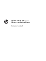 HP Pavilion 24xw 23.8-inch IPS LED Backlit Monitor Benutzerhandbuch