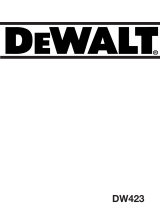 DeWalt DW423 Bedienungsanleitung