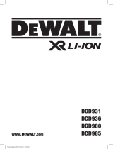 DeWalt DCD931 Benutzerhandbuch