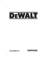 DeWalt DWP849X Benutzerhandbuch