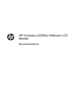 HP Compaq LA2206xc 21.5-inch Webcam LCD Monitor Benutzerhandbuch