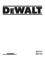 DeWalt D27112 Bedienungsanleitung