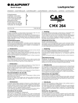 Blaupunkt CMX 264 Bedienungsanleitung