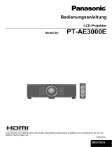 Panasonic PTAE3000E Bedienungsanleitung