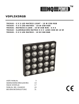 HQ Power VDPL5X5RGB Benutzerhandbuch