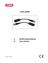 Abus TVAC25200 Benutzerhandbuch