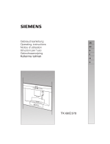 Siemens TK68E570 Bedienungsanleitung
