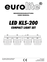 EuroLite LED KLS-401 COMPACT LIGHT SET Benutzerhandbuch