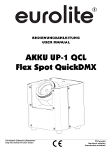 EuroLite AKKU UP-1 QCL Benutzerhandbuch