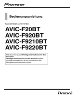 Pioneer AVIC-F20BT Benutzerhandbuch