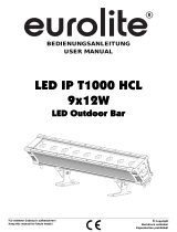 EuroLite LED IP T1000 HCL Benutzerhandbuch