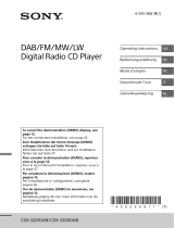 Sony CDX-3201DAB Bedienungsanleitung