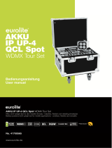 EuroLite AKKU IP UP-4 QCL SPOT Benutzerhandbuch