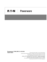 Eaton Powerware 9140 Benutzerhandbuch