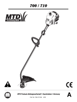 MTD 700 Series Benutzerhandbuch