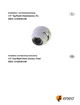Eneo VKCD-12100F2812IR Installation And Operating Instructions Manual