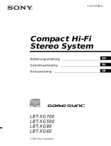 Sony LBT-XG80 Bedienungsanleitung