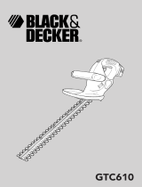 Black and Decker GTC610QW Heckenschere Bedienungsanleitung